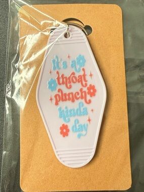 Funny Retro Motel Keychain